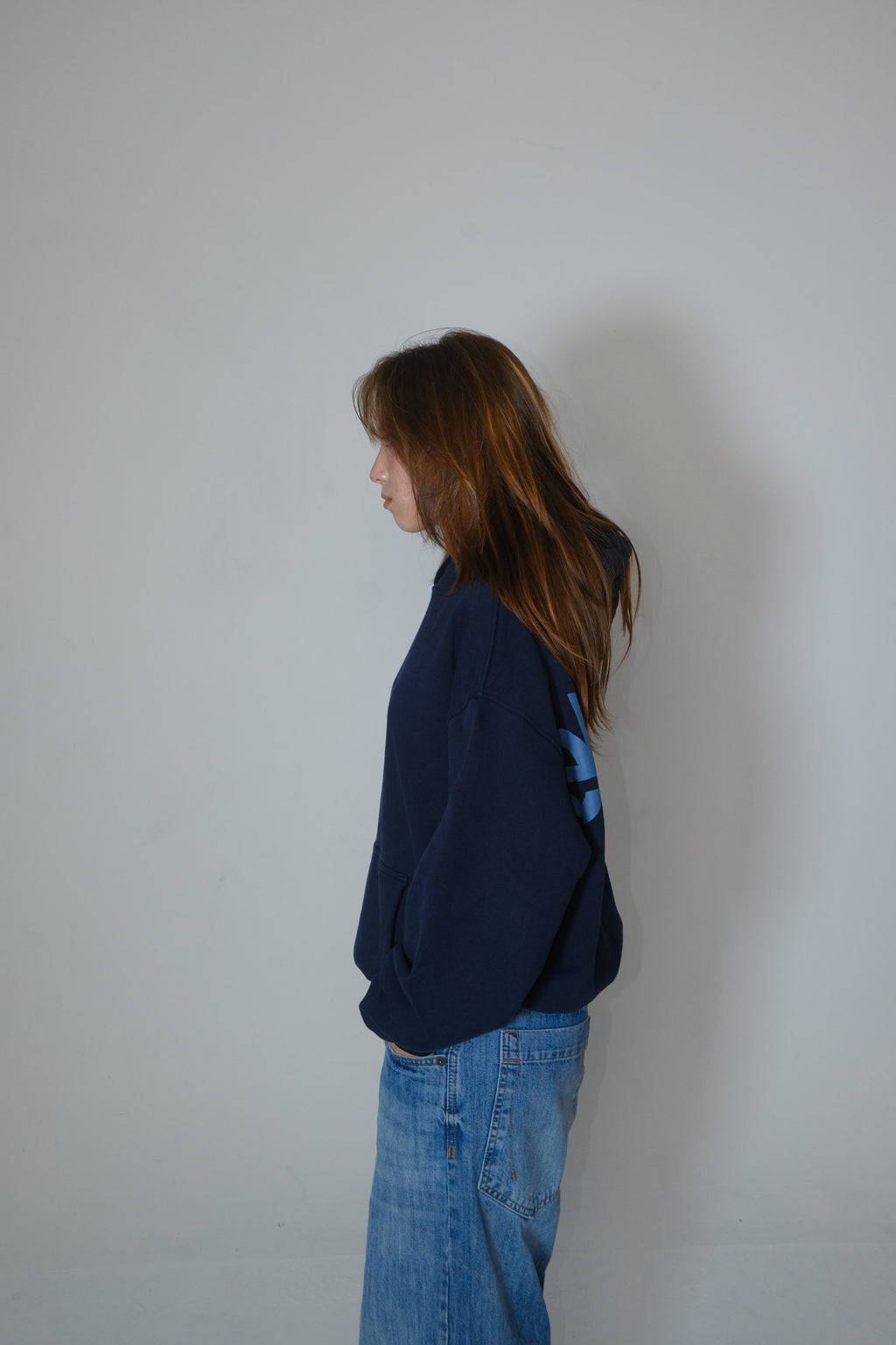 Navy Blue Ekcelsior Hoodie