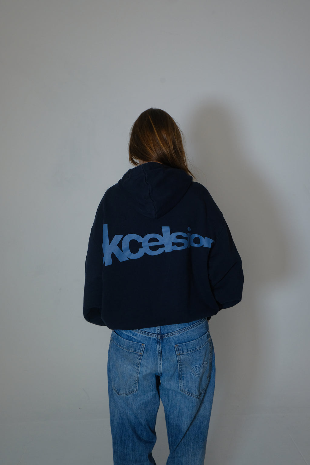 Navy Blue Ekcelsior Hoodie